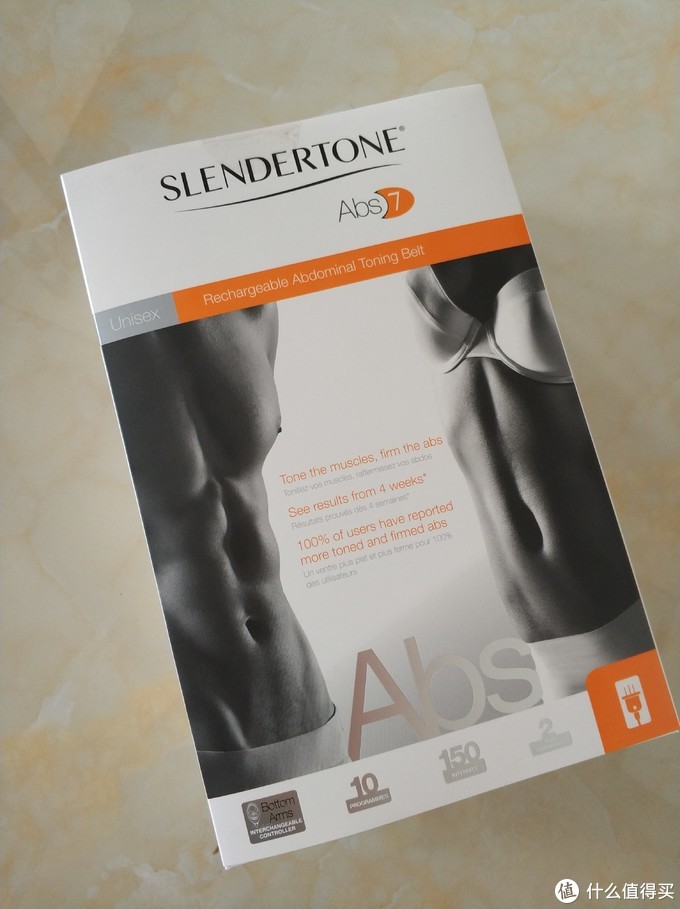 一块腹肌靠它就能变成六块吗--slendertone Abs7 Unisex腹部肌肉锻炼腰带众测报告