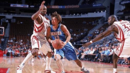 日本第一个进入NBA的球员，身高1.75，扬言三年内要打爆中国男篮